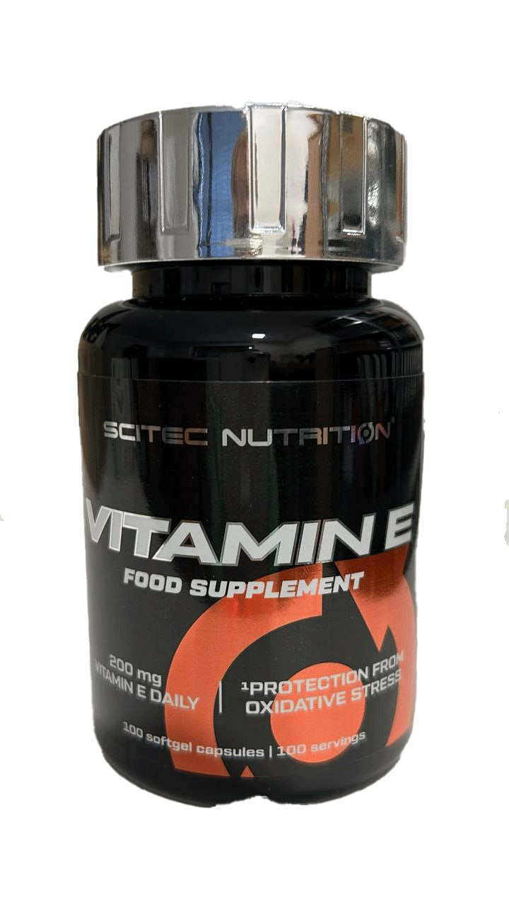 Vitamin E 400 IU 100 kapslí Vitamin E v želatinové kapsli. Vitamin E je velmi silný antioxidant, je nezbytný pro rozvoj svalů, proto se doporučuje při všech sportovní...
