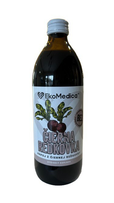 Šťáva z černé ředkve 100% 500ml Šťáva z černé ředkve 100% 500 ml je skvělý produkt, který má nezaměnitelné zdravotní účinky. Díky svému jedinečnému složení je...