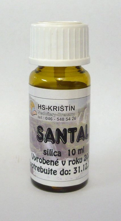 Santal - křemelina 10ml SANTAL - má antidepresivní účinky, stimuluje trávicí trakt, zmírňuje průjem, působí antisepticky a proti zánětům močových cest.a...