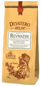 Revstop (revmatický) 50g Sypaný bylinný čaj vhodný při revmatických potížích. Čaj se doporučuje při zánětech a bolestech kloubů a svalů, při poruchách...
