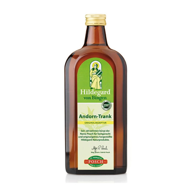 Andorn trank 500ml svatá Hildegarda doporučuje užívat tento bylinný elixír, když:- kašel- nachlazení- chřipce- plicních potíží- zhoršené funkci...