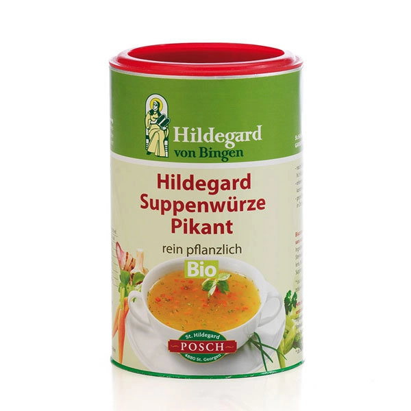 Hildegardina pikantní polévka BIO 240g Hildegardiny polévky jsou čistě přírodní, zeleninové pokrmy připravované podle zásad správné výživy. Oproti jemné polévce obsahuje...
