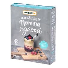 Nomina rýže 300g Jihlava Instantní kaše NOMINA jsou výrobky s významnou výživovou hodnotou a mimořádně snadnou stravitelností. Navíc je lze připravit velmi...
