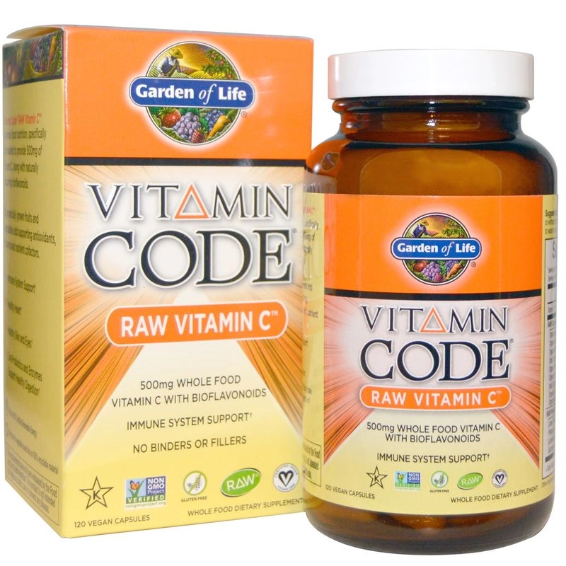 Vitamin C - RAW 60 kapslí Organický vitamin C, získaný z komplexní synergické směsi RAW živin, navíc obsahuje antioxidanty, probiotika a směsi enzymů, které spolu...