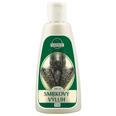 Smrkový likér 200ml Velmi účinný prostředek proti bolestem zad, kloubů a otokům, včetně revmatických otoků, zklidňuje bolesti nervů a příznivě působí...