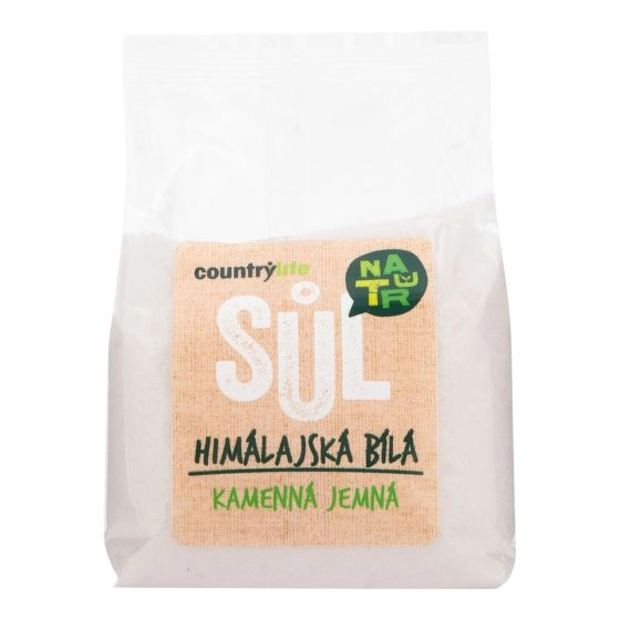 Himálajská bílá jemná sůl 500g CL Vysoce kvalitní bílá himálajská sůl pro použití v kuchyni. obsahuje méně železa, takže není růžová, ale množství ostatních...