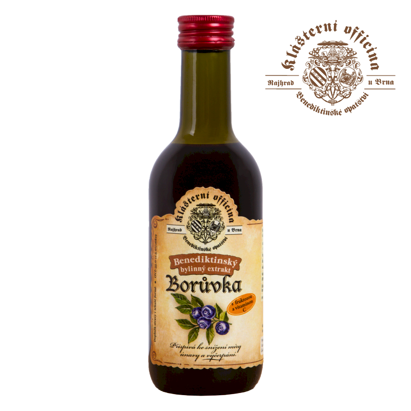 Borůvkový sirup 250ml Doporučuje se při problémech se zrakem. Herbář definuje borůvku brusinku (borůvku) takto: Brusinka borůvka (borůvka) se pije...