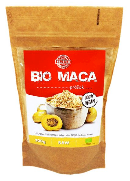 Maca prášek BIO 200g Maca (Lepidium meyenii) patří k tradiční jihoamerické medicíně, které se často přezdívá